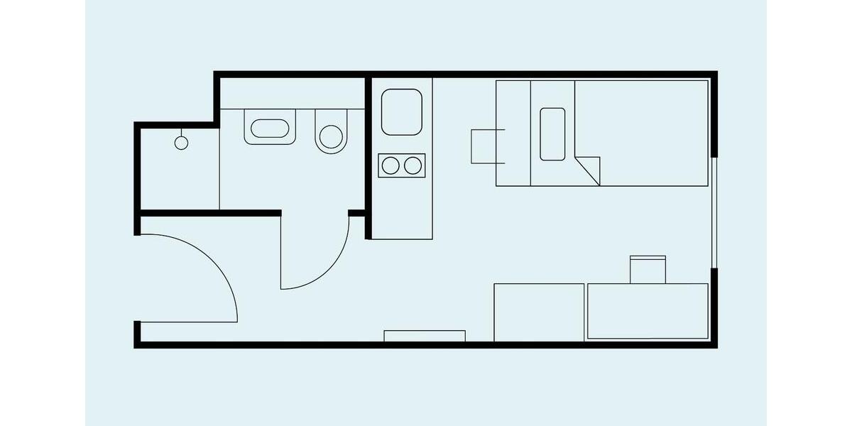 Einfamilienhaus München Moosach - 1 Zimmer, 18 m&sup2;, 1.000&euro; | Angebot:26041043