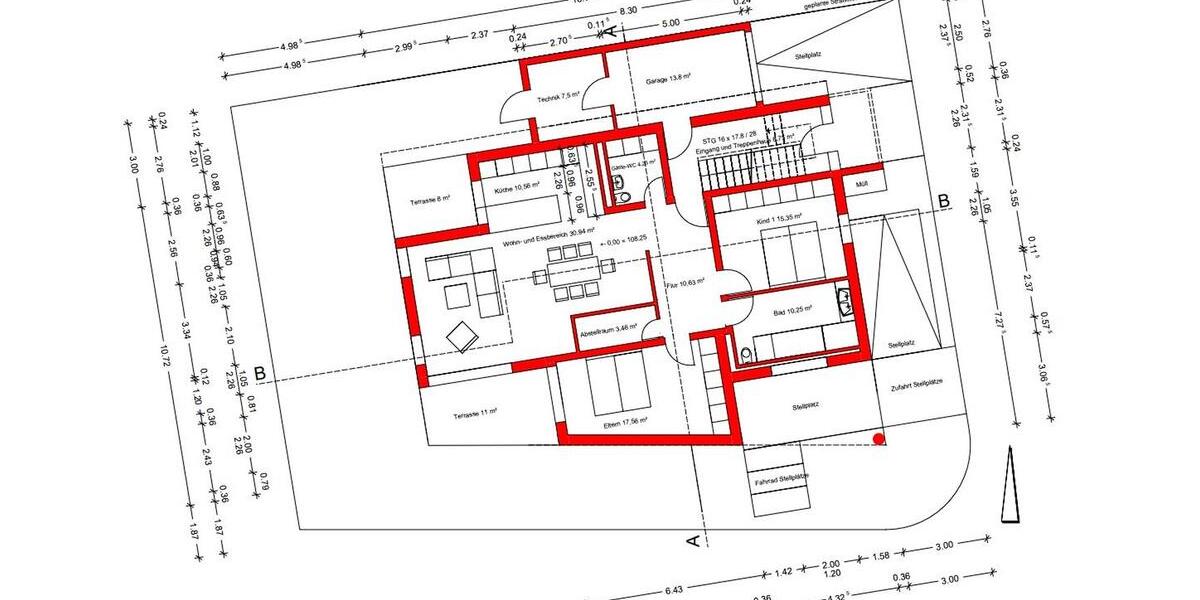 Erdgeschoßwohnung Hambrücken - 3 Zimmer, 118 m&sup2;, 1.370&euro; | Angebot:26048165