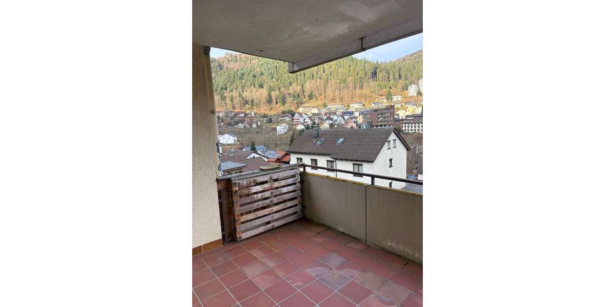 Etagenwohnung Bad Wildbad - 1 Zimmer, 35 m&sup2;, 430&euro; | Angebot:25654505