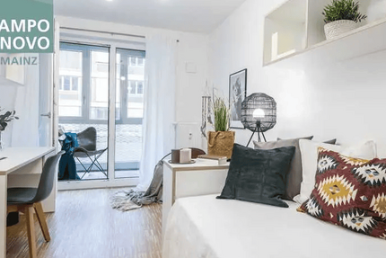 Wohnung Mainz Hartenberg-Münchfeld - 1 Zimmer, 21 m&sup2;, 480&euro; | Angebot:27010287