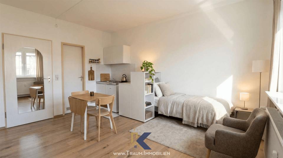 Etagenwohnung Mühlhausen (Thüringen) - 1 Zimmer, 20 m&sup2;, 185&euro; | Angebot:26129996