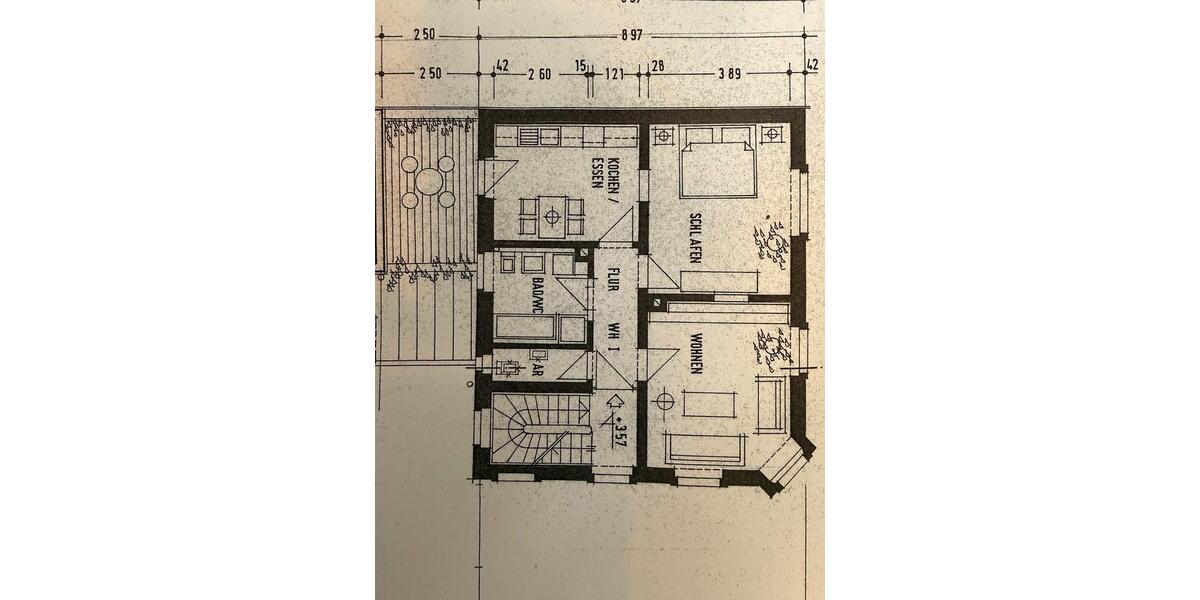 Etagenwohnung Hallstadt - 2.5 Zimmer, 75 m&sup2;, 1.075&euro; | Angebot:25819027