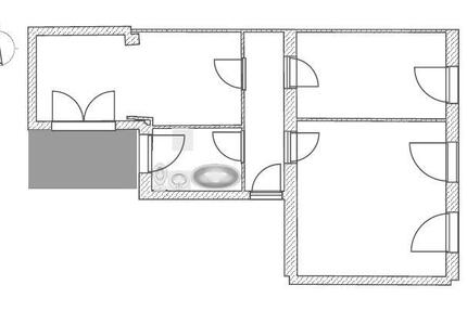 Wohnung Bernburg (Saale) - 2 Zimmer, 60 m&sup2;, 375&euro; | Angebot:26688105