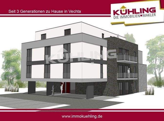 Etagenwohnung Vechta - 3 Zimmer, 77 m&sup2;, 750&euro; | Angebot:25095910