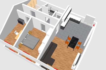 Wohnung Püttlingen - 3 Zimmer, 80 m&sup2;, 900&euro; | Angebot:24592986