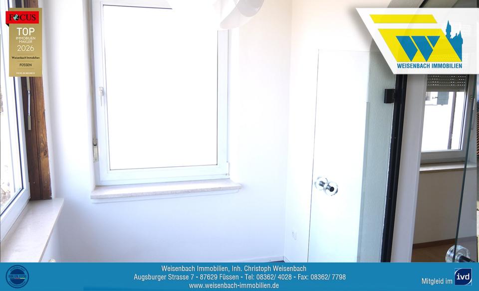 Etagenwohnung Füssen - 3 Zimmer, 79 m&sup2;, 760&euro; | Angebot:25765708