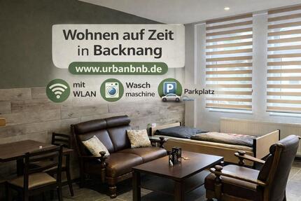 Wohnen auf Zeit Backnang - 1 Zimmer, 38 m&sup2;, 1.450&euro; | Angebot:26210779