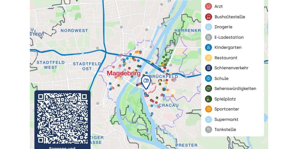 Gewerbeobjekt Magdeburg Brückfeld - 557&euro; | Angebot:25368336