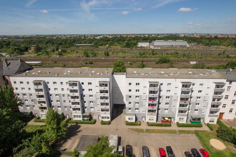 In Sanierung - rollstuhlgerechte 2-Raumwohnung in der Nähe vom Hauptbahnhof 2 zimmer