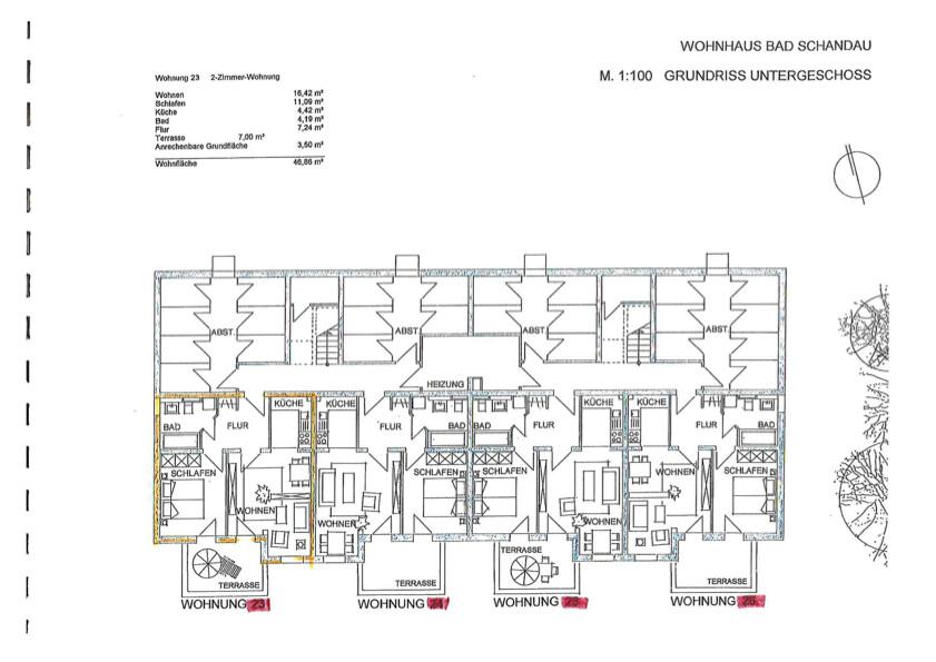 Erdgeschoßwohnung Bad Schandau - 2 Zimmer, 47 m&sup2;, 300&euro; | Angebot:26564875