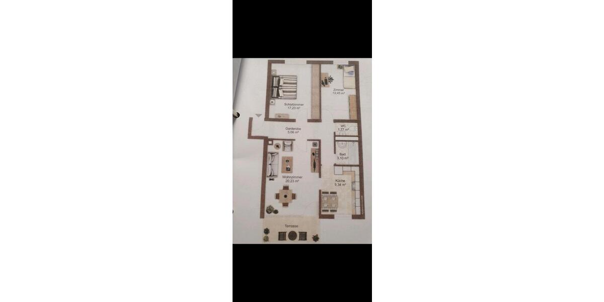 Erdgeschoßwohnung Leinfelden-Echterdingen Echterdingen - 3 Zimmer, 78 m&sup2;, 1.200&euro; | Angebot:25233027