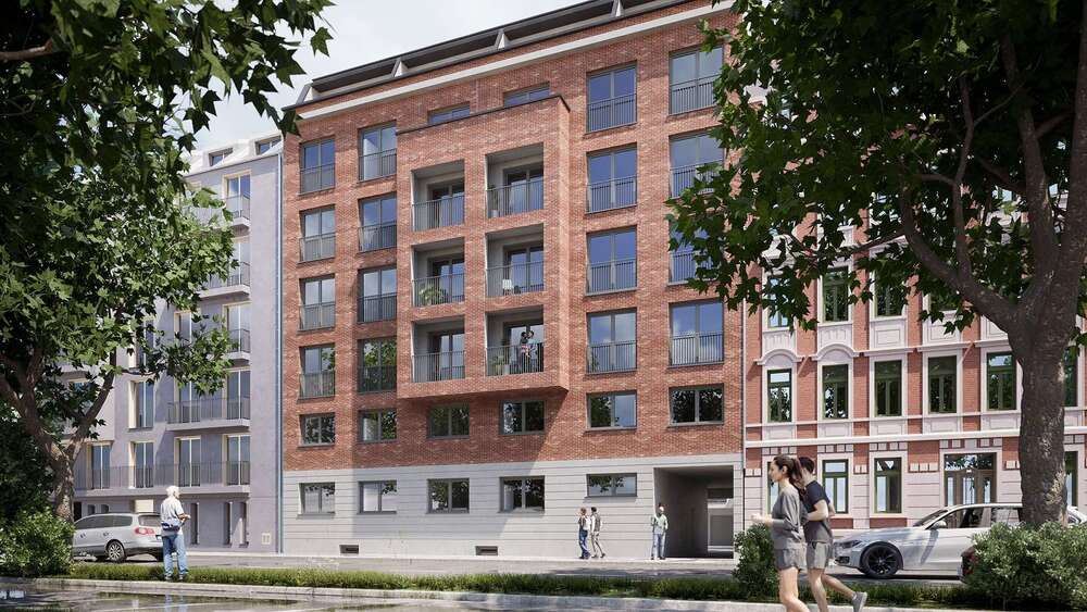 Etagenwohnung Leipzig Süd - 3 Zimmer, 54 m&sup2;, 916&euro; | Angebot:27074351