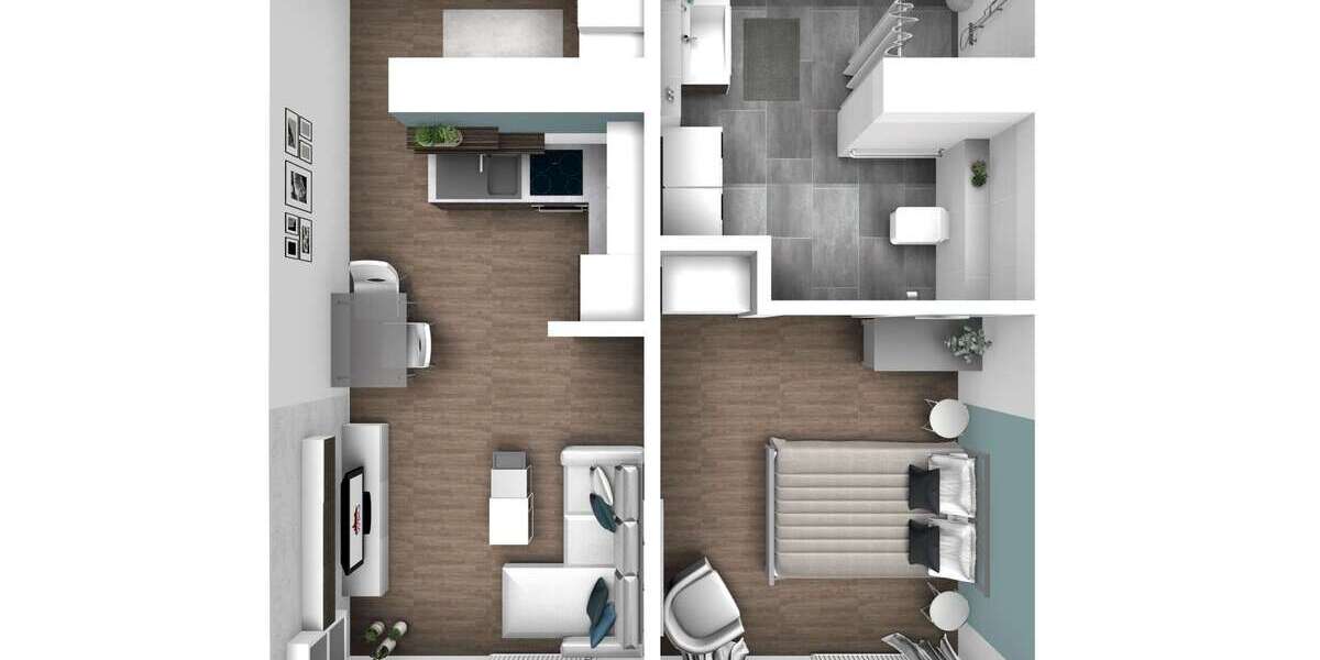 Etagenwohnung Querfurt - 2 Zimmer, 49 m&sup2;, 345&euro; | Angebot:25281411