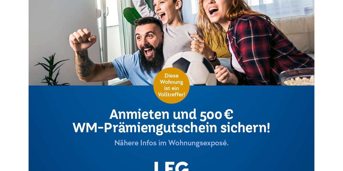 Etagenwohnung Krefeld Gatherhof - 2 Zimmer, 58 m&sup2;, 579&euro; | Angebot:26392977