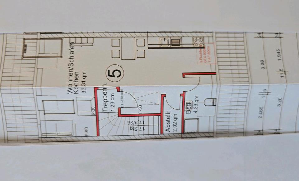 Dachgeschoßwohnung Wietzendorf - 1 Zimmer, 56 m&sup2;, 680&euro; | Angebot:26023147
