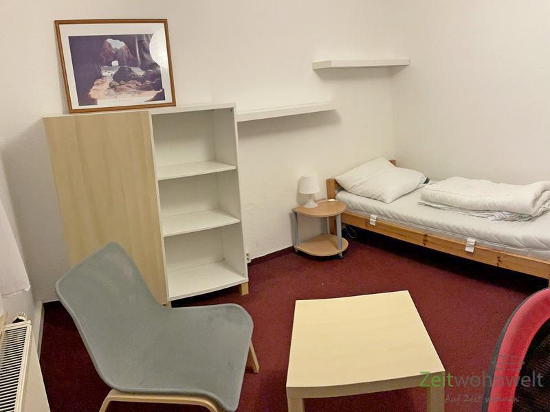 (EF0281_Y) Erfurt: Löbervorstadt, möbliertes Zimmer in schöner Wohnlage mit eigenem Bad, an Wochenendheimfahrer 1 zimmer