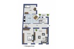 3-Raum Wohnung mit Balkon und neuer Einbauküche -WG geeignet