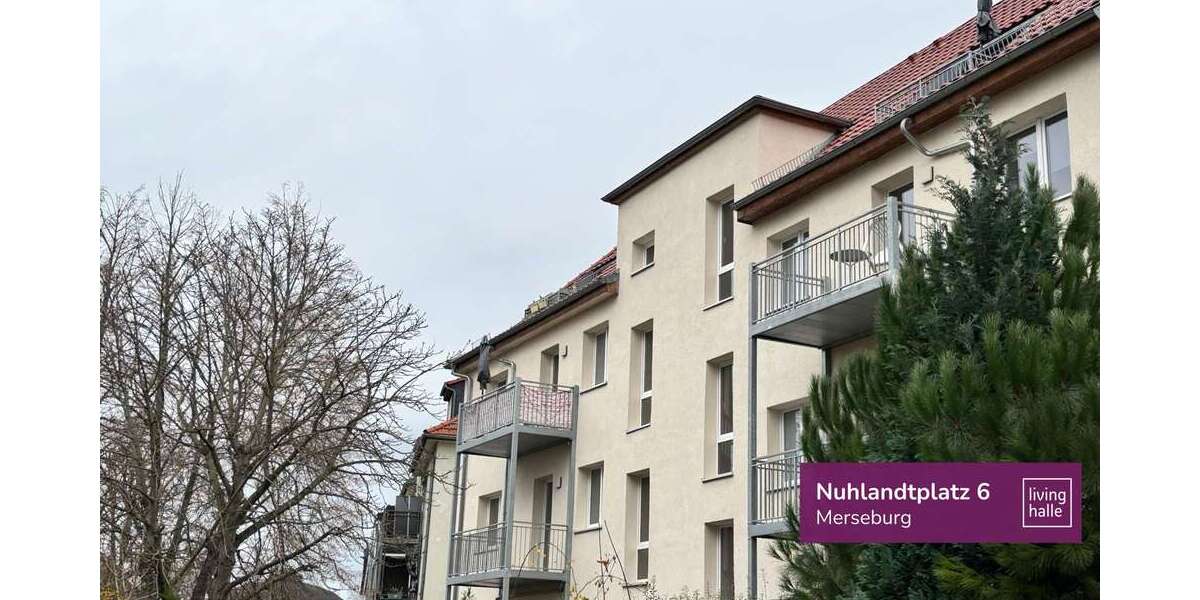 Wohnung zum Mieten in Merseburg 460 € 61.43 m² 2 zimmer