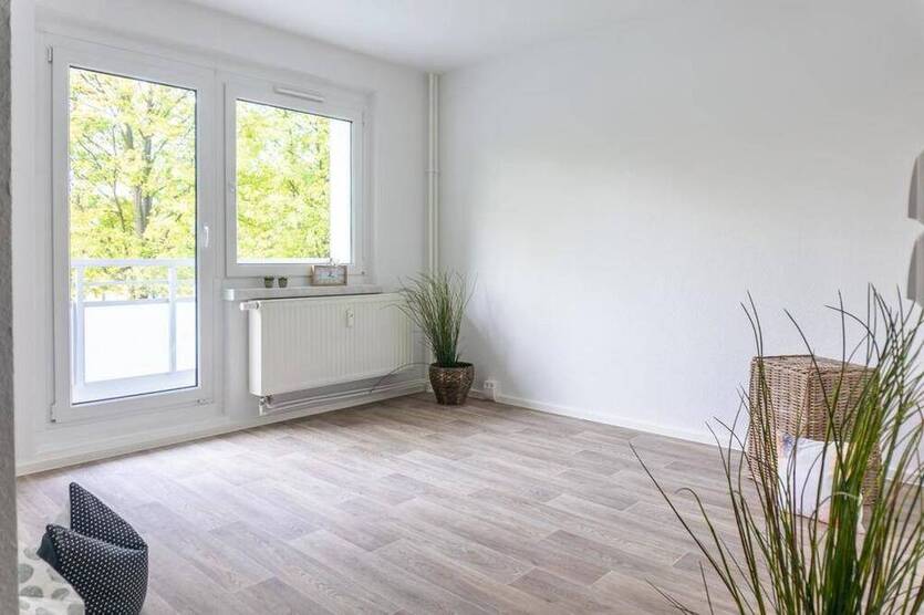 Rollstuhlgeeignete 1-Raum-Wohnung mit Balkon