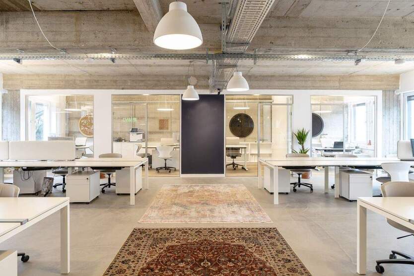 Büroräume und offene Arbeitsplätze in Coworking Space in Rüttenscheid - All-in-Miete zimmer