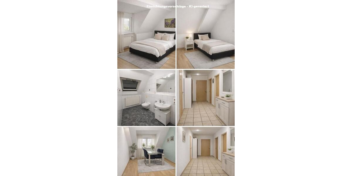 Dachgeschoßwohnung Bad Kreuznach Bad Münster am Stein-Ebernburg - 3 Zimmer, 80 m&sup2;, 665&euro; | Angebot:26560329