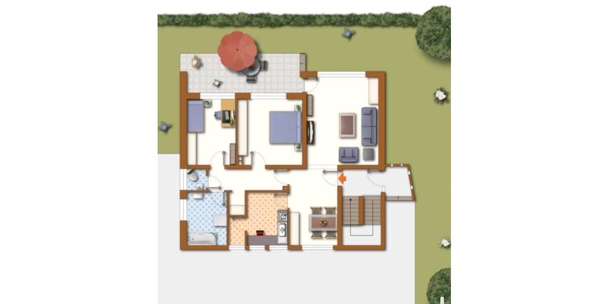 Erdgeschoßwohnung Straubing - 3 Zimmer, 93 m&sup2;, 1.050&euro; | Angebot:25993363