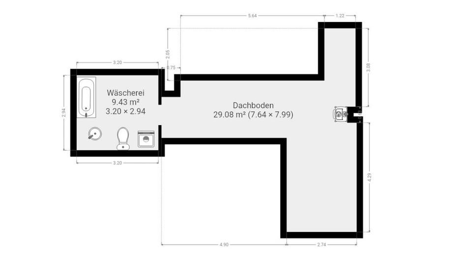 Dachgeschoßwohnung Plauen Altstadt - 5 Zimmer, 130 m&sup2;, 1.000&euro; | Angebot:26405227