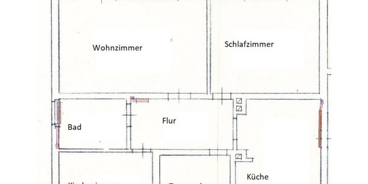 Etagenwohnung Oerlinghausen - 3 Zimmer, 87 m&sup2;, 760&euro; | Angebot:25803692