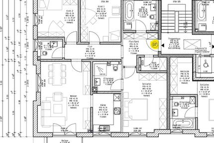 Wohnung Ampfing - 4 Zimmer, 110 m&sup2;, 1.250&euro; | Angebot:24891819