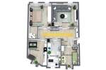 Etagenwohnung Meerane Seiferitz - 3 Zimmer, 84 m&sup2;, 600&euro; | Angebot:25799994