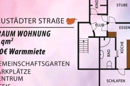 Wohnung Pößneck - 3 Zimmer, 58 m&sup2;, 500&euro; | Angebot:21688597