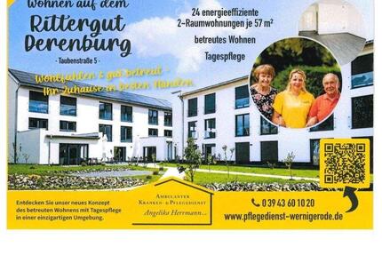 Wohnung Blankenburg (Harz) Derenburg - 2 Zimmer, 58 m&sup2;, 848&euro; | Angebot:24847551