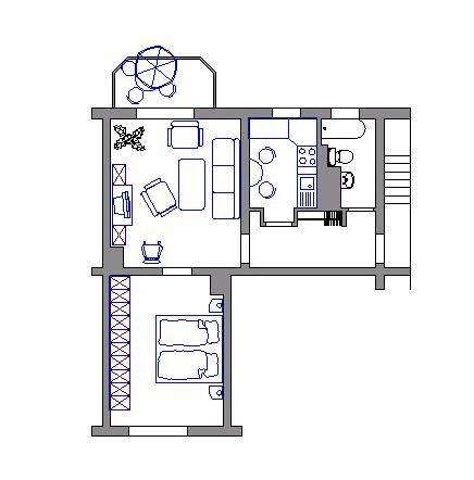 2-Raum-Wohnung mit Balkon 2 zimmer