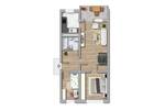 Etagenwohnung Freiberg Freiberg West - 3 Zimmer, 57 m&sup2;, 370&euro; | Angebot:26741623