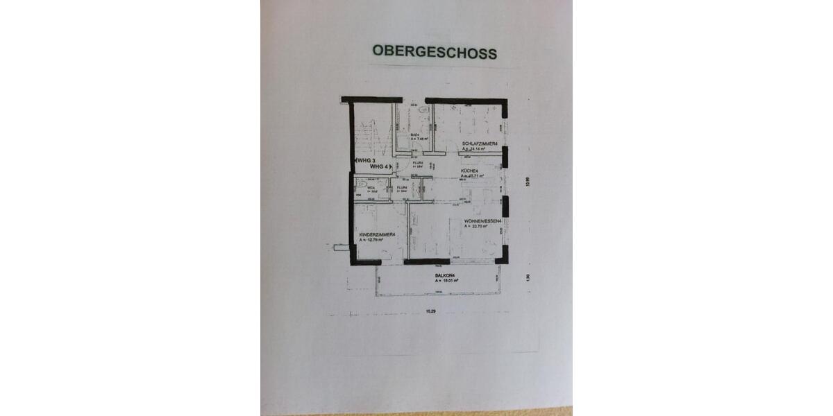 Etagenwohnung Hallstadt - 3 Zimmer, 90 m&sup2;, 1.080&euro; | Angebot:25054741