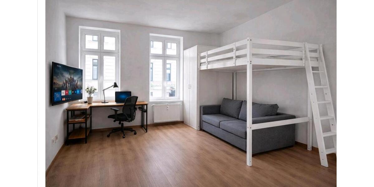 Erdgeschoßwohnung Leipzig Ost - 1 Zimmer, 44 m&sup2;, 750&euro; | Angebot:26669927