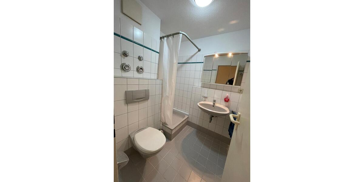 Ruhiges, möbliertes 1-Zi.-DG-Apartment in Karlsruhe-Neureut 1 zimmer