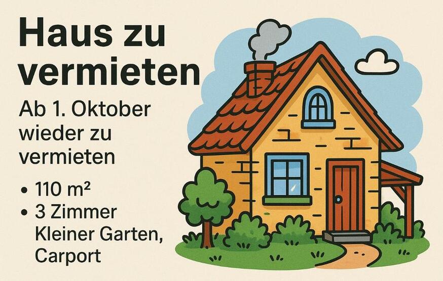Haus zur Miete