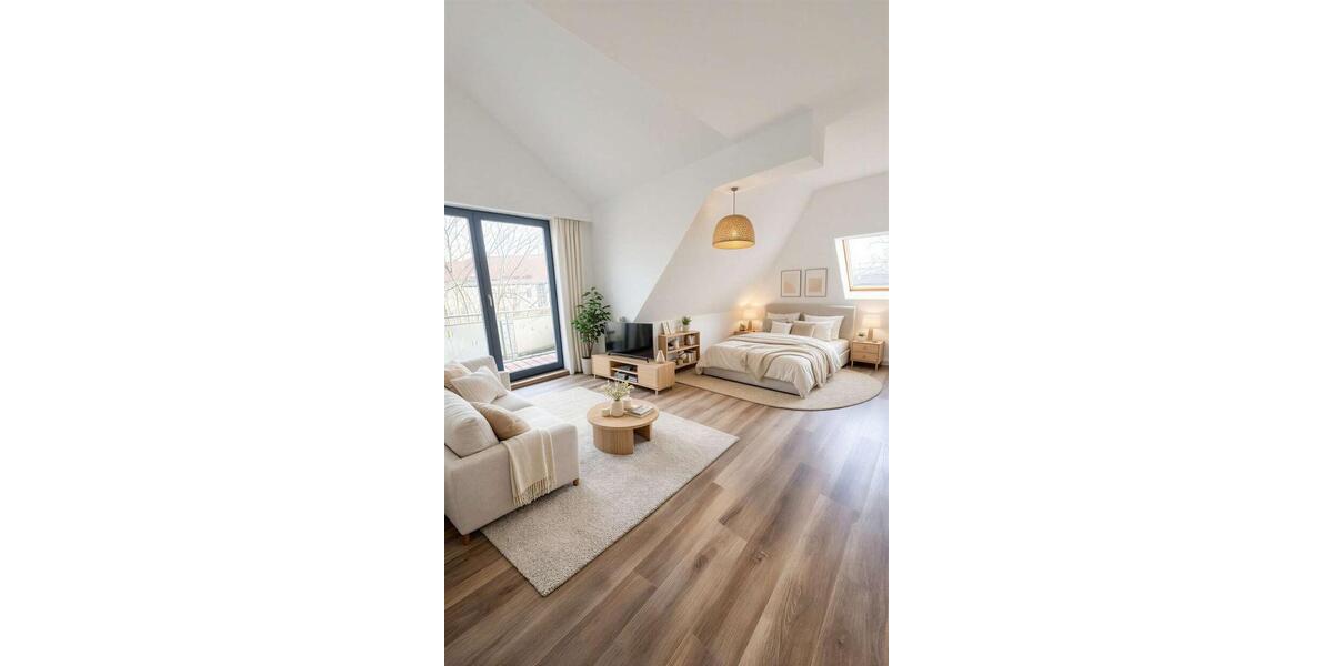 Dachgeschoßwohnung Magdeburg - 1 Zimmer, 52 m&sup2;, 569&euro; | Angebot:25483372