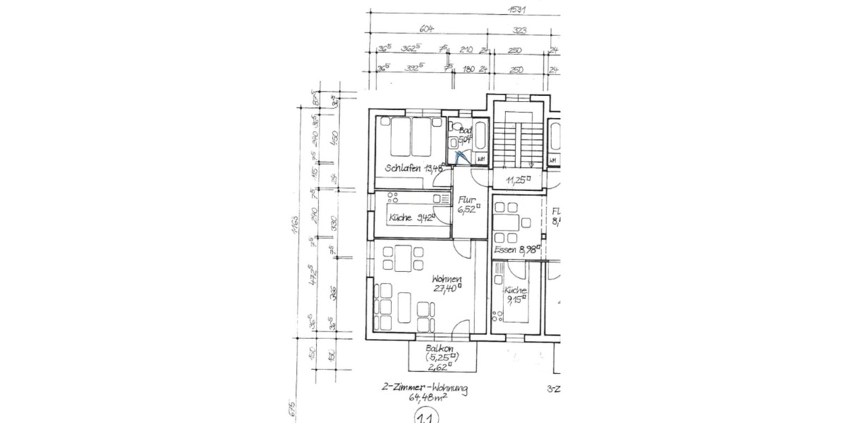Erdgeschoßwohnung Döbeln - 2 Zimmer, 65 m&sup2;, 410&euro; | Angebot:25519071