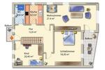Etagenwohnung Sittensen - 3 Zimmer, 95 m&sup2;, 900&euro; | Angebot:26383539