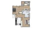 Etagenwohnung Naumburg (Saale) Bad Kösen - 2 Zimmer, 58 m&sup2;, 379&euro; | Angebot:26804978