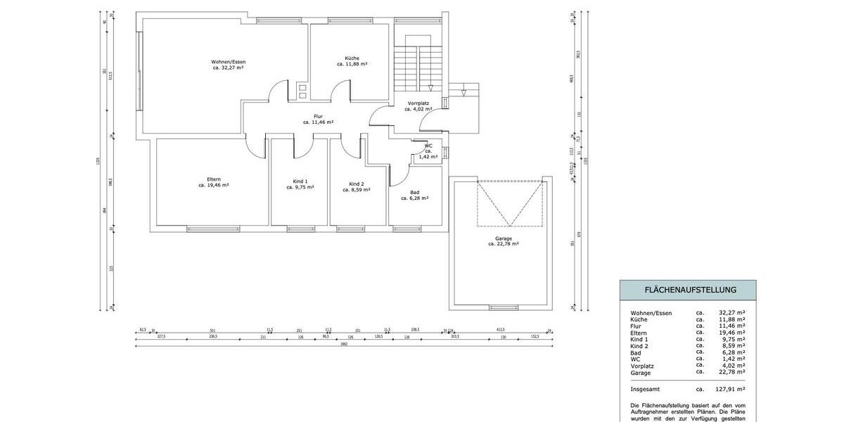 Erdgeschoßwohnung Bad Abbach - 4 Zimmer, 102 m&sup2;, 1.450&euro; | Angebot:26546243