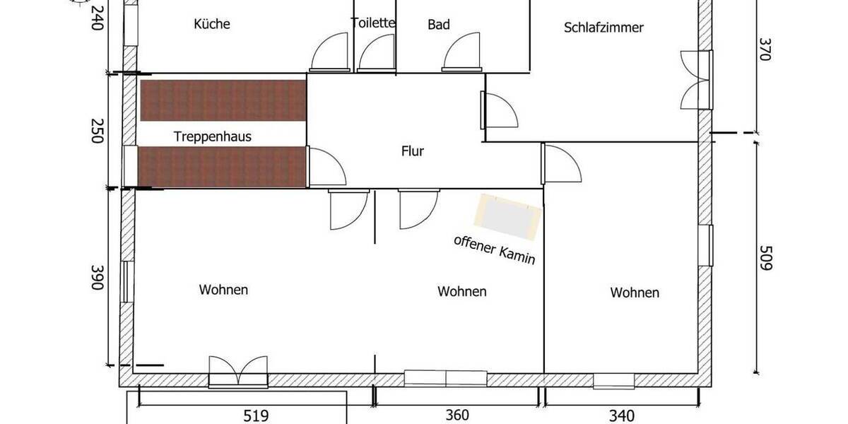 Etagenwohnung Stuttgart Möhringen - 3 Zimmer, 105 m&sup2;, 2.350&euro; | Angebot:26584593