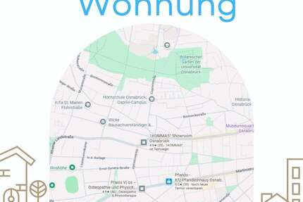 Wohnung Osnabrück Hellern - 1 Zimmer, 40 m&sup2;, 360&euro; | Angebot:27283187
