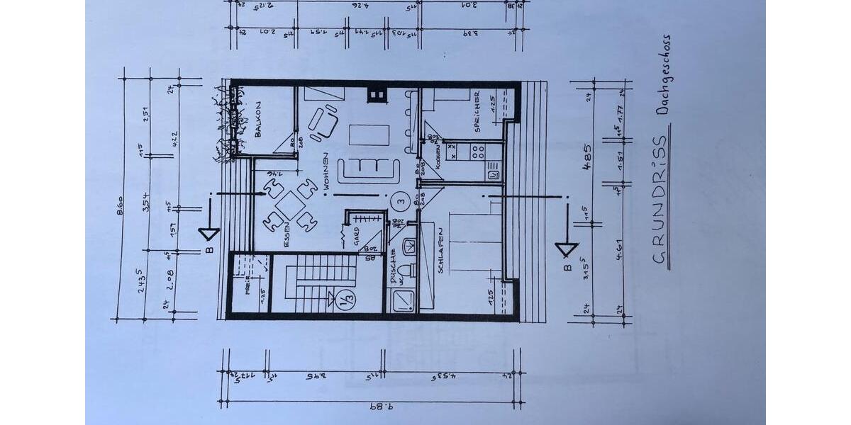 Dachgeschoßwohnung Königswinter - 2 Zimmer, 65 m&sup2;, 762&euro; | Angebot:24606613