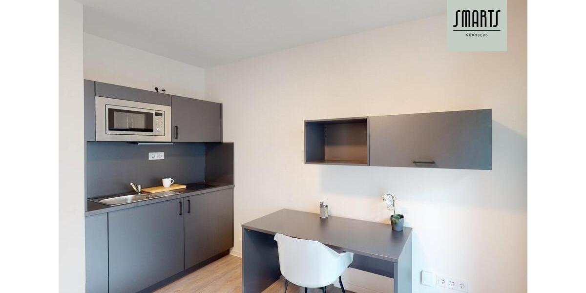 Etagenwohnung Nürnberg Gleißhammer - 1 Zimmer, 20 m&sup2;, 510&euro; | Angebot:25263987