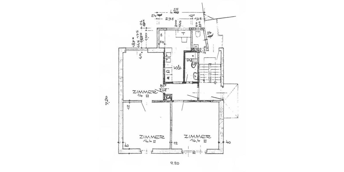 Etagenwohnung Bretten - 3 Zimmer, 63 m&sup2;, 870&euro; | Angebot:26213038