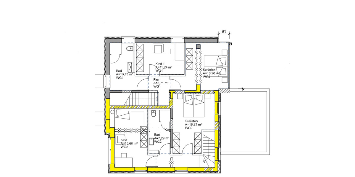Kernsanierte Doppelhaushälfte Osterhofen Wohnung Miete 3 zimmer