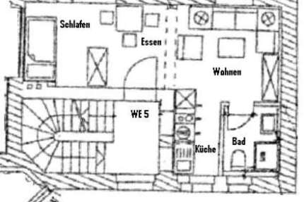 Wohnung zum Mieten in Halle 320 € 32.6 m² 1 zimmer